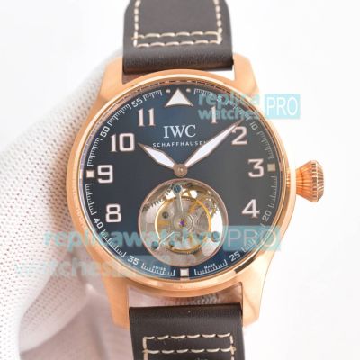 Super Replica IWC Big Pilot’s Tourbillon Le Petit Prince 43mm Rose Gold Case Watch 